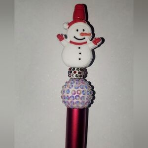 🎄Unique Handmade Holiday Charm Pens ☃️